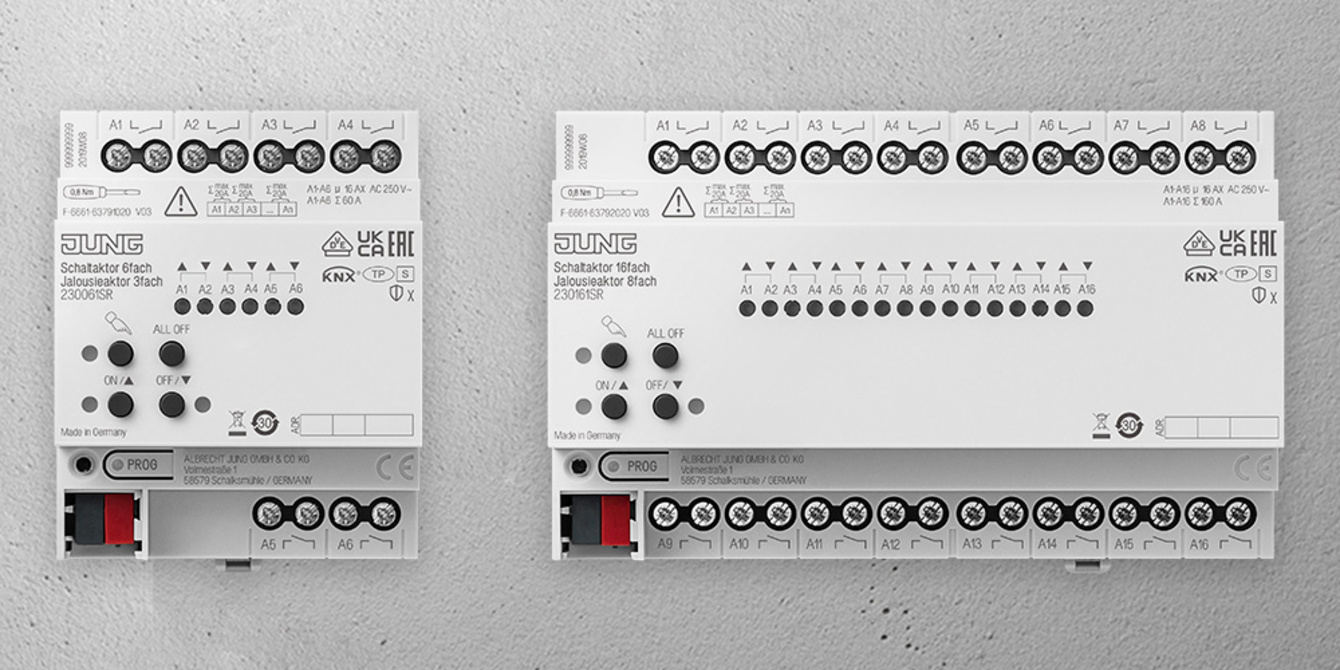 KNX Schalt- und Jalousieaktoren bei Bechteler Elektrotechnik GmbH in Aying