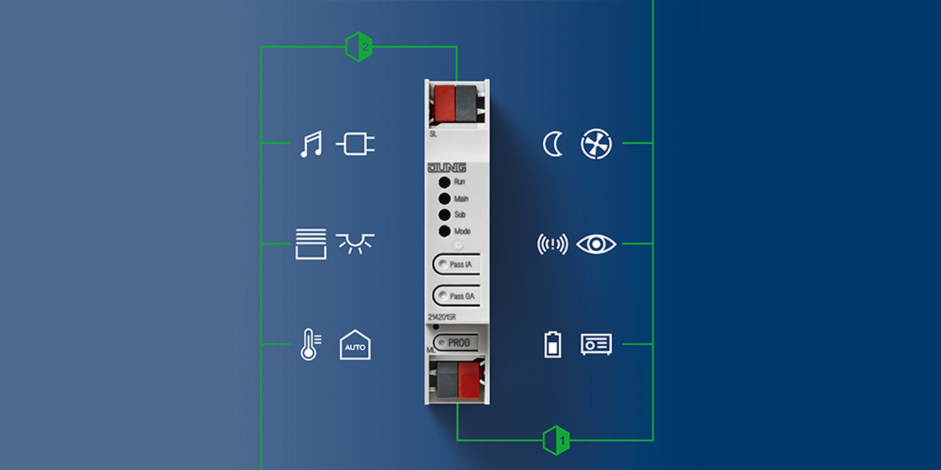 KNX Bereichs- und Linienkoppler bei Bechteler Elektrotechnik GmbH in Aying